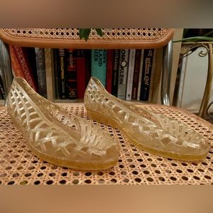 Vintage glitter jelly’s